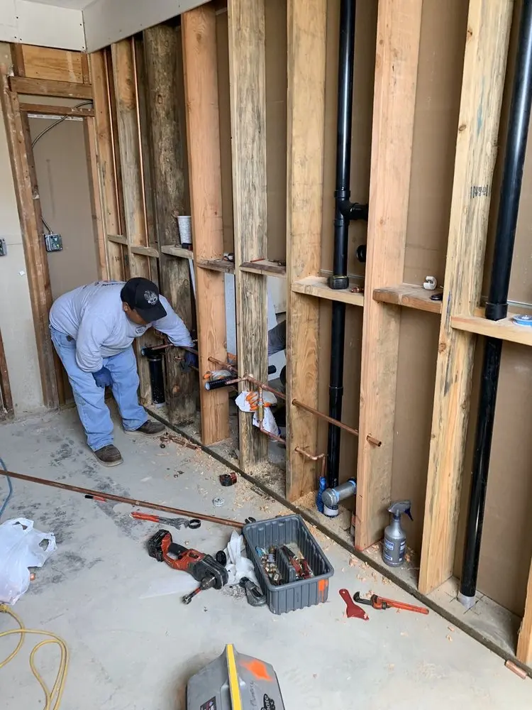 Commercial rough-in plumbing for Gas Line Repair in Kittitas